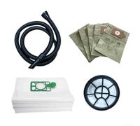 Replacement Vacuum Cleaner Accessories for Numatic For Henry For Hoover Including Bag Filter, Hose and Dust Bags for Better Cleaning Efficiency