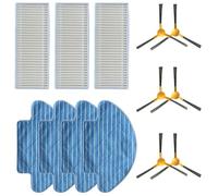 Replacement Vacuum Cleaner Accessory Kit Mop Cloths Side Brushes Filters
