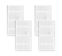Replacement Vacuum Cleaner Filters Compatible with for Conga 7490 Immortal 8290 Immortal Plastic Filter Paper White Pack of 4 10 Pieces(4 Pack)