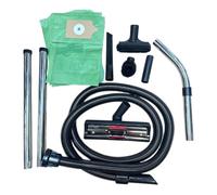 Replacement Vacuum Cleaner Tool Kit Compatible with Numatic Henry - Includes 10 Dust Bags, 2.5m Extension Hose & Brush Attachments Accessories Set (32mm)