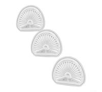 Replacement Vacuum Filter Compatible for BlackDecker for dustbuster | Handheld Vacuum Filter Kit, Captures Fine Dust, Easy to Clean, Long-Lasting, Maintains Suction for Pet Homes(3pcs)