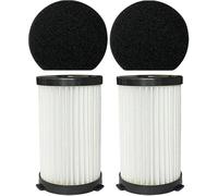 Replacement Vacuum Filter for Akitas V8 Cordless Vacuum Cleaner,Washable and reusable 2 HEPA Filter and 2 Sponges Accessories