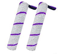 Replacement Vacuum Roller Brush Set For-Rowenta For X-Clean 10 Models Wet And Dry Vacuum Cleaner Spare Parts Accessories(2 roller brush)