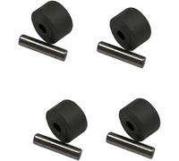 Replacement Vacuum Wheels，Compatible for Xiaomi，Compatible for Dreame，H12/H13/H20/M13S Floor Scrubber Machine Motorized Heads Little Shaft(4pcs)