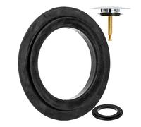 Replacement valve cone seal, 2 pieces, compatible with VIEGA 6162-268, 104 740, for Multiplex and Multiplex Trio bathtub plugs 6168-035, 215 392, bathtub drain plug sealing ring, plug sealing ring
