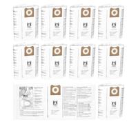 Replacement VF3502 Vacuum Bags Compatible With Ridgid Shop Vac WD1450 | Double Layer Material, Rubber Sealing Collar, Easy Installation, Tear Resistant, Dry Pick-Up Only(B)