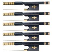 Replacement Violin Bows Five piece Pack Of Carbon Fiber Mesh Violin Bows Responsive And With A Beautiful Tone(7)