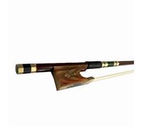 Replacement Violin Bows The Violin Bow Is Carved And Inlaid With Snakeskin Wrapped Wood And Horsehair(Golden 4-4)