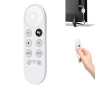 Replacement Voice Control for Chromecast Remote, Suitable for Google TV Remote, Compatible with Chromecast 4K Snow & TV Streamer, with Google Chrome Support & Shortcut Buttons (Battery Not Included)
