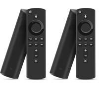 Replacement Voice Remote (2rd Gen) with Voice Function fit for AMZ Smart TVs 4K/Lite/Cube/4K Max Stick,and fit for Smart TVs Cube (1st Gen and Later) (for AMZ Smart TV Stick) (Pack of 2)