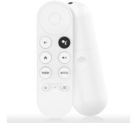Replacement Voice Remote Control for Google Chromecast 4k Snow Streaming Media Player,Remote for Chromecast with Google TV HD/4K,Voice Remote Controls Replacement (White)