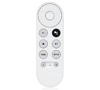 Replacement Voice Remote Control for Google Chromecast 4k Snow Streaming Media Player,Voice Remote Control Replacement for Google TV GA01920-US GA01919-US(Remote Control Only)