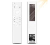 Replacement Voice Remote Control for S-am-sung, Universal Solar Remote Control for Smart TVs with 3 Shortcut Buttons, Compatible with The Frame Neo QLED, Crystal UHD series TVs(2021-2023)
