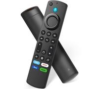 Replacement Voice Remote Control for Smart TV Cube(1st / 2nd / 3rd Gen), Fit for Stick 4K Max/4K (1st/2nd Gen), Stick (2nd/3rd Gen)/TV Lite, for Insignia/Toshiba/Pioneer Smart TV