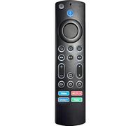 Replacement Voice Remote for Insignia-Toshiba-Pioneer Smart TVs, Compatible for AMZ TV Stick and Cube, Backlit Remote with All Buttons Lighting Up