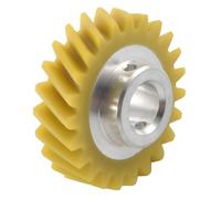 Replacement W10112253 Mixer Worm Gear for KitchenAid 4.5QT & 5QT Stand Mixers Compatible with Whirlpool Kenmore 4161531 4162897 4169830 WPW10112253 WPW10112253VP 5K45SS 5K5SS 5KPM5 (Yellow)