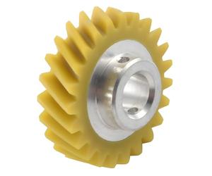 Replacement W10112253 Mixer Worm Gear for KitchenAid 4.5QT & 5QT Stand Mixers Compatible with Whirlpool Kenmore 4161531 4162897 4169830 WPW10112253 WPW10112253VP 5K45SS 5K5SS 5KPM5 (Yellow)