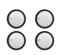 Replacement Washable Filter Attachment. Compatible For JIMMY WB55/BX5/WB73/B6 Pro/BX6/BX7 Pro (Schwarz : 4 PCS)