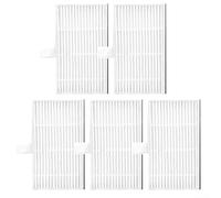 Replacement Washable For HEPA Filter Kit For GRUNDIG VCR 2330 Robot Vacuum Cleaner - 5-Pack, Filter Paper, White, Compatible with VCR Series
