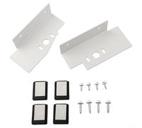Replacement Washing Machine Stacking Kit WE25X10028 with Iron and Rubber Components Compatible with AP4362880, 1472658, PS2340033 and Other Key Model Numbers