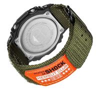Replacement Watch Band for Men Casio G-Shock GA-100/110/120/135/2100, DW-5600E/5610/5700/8900, 16 mm Casio Leather Watch Band, Small 6.2''-7.4''(160mm-190mm), No