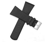 Replacement Watch Band for Skagen Mens Watches 30mm with Screw (Black-2)