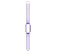 Replacement Watch Bands, Pack Soft Wrist Straps with Secure Anti-Loss Clasp, Comfort Fit for Extended Wear, Compatible with for NOTEPIN Voice Recorder, Grey Purple Transparent Options(Purple)