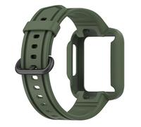 Replacement Watch Strap for Xiaomi Mi Redmi Watch Lite/Redmi Horloge 2/Xiaomi Poco Watch - 20mm Black TPU Strap, 129+89mm Length, Soft Comfortable Band for Xiaomi Mi Watch Lite 2/Redmi Watch 2 Lite
