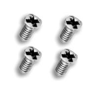 Replacement Watch Strap Screws | Designed to Fit Skagen Screw-In Style Watches | 4 Pack | Cross-head Screws | Fits Screw-in Strap Models of Mesh Bracelets and Leather Bands