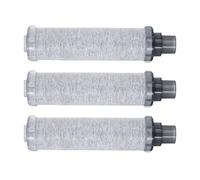 Replacement Water Filter Cartridge - 3 Pieces Sink Filtration 11.8 x 2.8 cm, Water Filters for Home, Kitchen, Bathroom, Camping Car, Refrigerator Work Plan