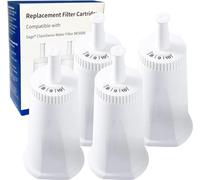 Replacement Water Filter for Breville Sage Oracle Touch,Barista,Claro Swiss,BES008,Bes920,BES878,BES880,BES980,BES990 Espresso Coffee Machine,Part #BES008WHT0NUC1-4 Pack