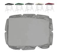 Replacement Waterproof Roof Cover for Hollywood Swing - Windproof Tear-Resistant Polyester Cloth Anti-UV & Dustproof Green 75x52x6in (190x132x15cm)