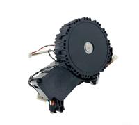 Replacement Wheel for Mova Z60 Ultra Left Right Side Roller Compatible with Robot Vacuum Cleaner Hardwood Floor Navigation Plastic Part Black Accessory(Right Wheel)