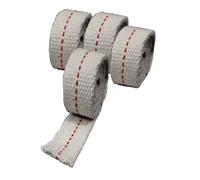 Replacement Wick for Anti-Frost Greenhouse Heater or Cold Frame Heater and Paraffin Heaters, Lamps Oil Burners or Kerosene Burners Flat Cotton Wicks 1.2cm 1/2 Inch - Pack of 4 Long Tail Wicks