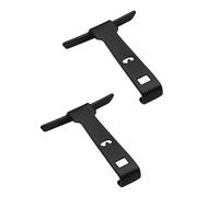 Replacement Wicket for Oakley Sutro Lite OO9463/Sutro Lite AF OO9463A/Sutro Lite Sweep OO9465 (Vented) Sunglass - 2 Pairs(Black + Black)