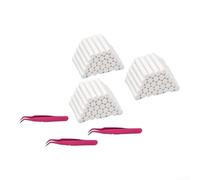 Replacement Wicks for Shark ChillPill Dry-Touch Pod 90 Pcs(90pc) | 30 pack high-absorbent cotton, steady for mist output, precise fit for FA02X, easy swap, home office use