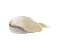 Replacement Wig #4T613 Blonde Hair Toupee Wig For Men Dark Roots Remy Human Systems Unit Full PU Daily