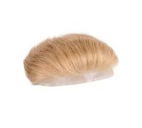 Replacement Wig Forhead Hairline Full Lace Hair Piece Human Men's Frontal Patch for Men Daily(#21)