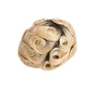 Replacement Wig Human Hair Systems Full French Lace Men Toupee Breathable Male Capillary Prothesis T4/613 Blonde Daily