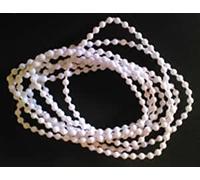 Replacement Window Blind White Chain Continuous Loop - 1.5m, 150cm Drop, 4.5mm diameter ball