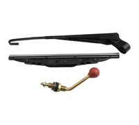 Replacement Windshield Wiper System for Polaris For RZR 800 900 1000 For XP with Compatibility for Can Am Maverick X3 UTVs 1/2in Drill Required (Arm280MM+wiper250MM)