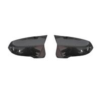 Replacement Wing Mirror Covers For Toyota GR For Supra 2020-2023, Side Mirror Shell Style Black Rearview Cover Caps(Carbon fiber pattern)