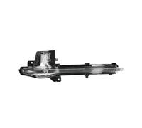 Replacement Wing Mirror Glass For A6 C8 A7 2019 2020 2021 2022 2023 2024 Car Rear Heated Mirror Cover Turn Signal Light Bottom(Light Left)