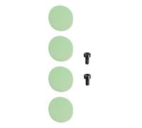 Replacement Wired Doorbell Button Cover with Screws for Video Doorbell Pro, Easy to Replace Without Replacing Entire System (Fluorescent Green)