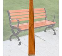 Replacement Wood Strips for Cast Iron Garden Bench 1.2M Patio Bench Accessories Fits H3xW6CM and Weather Resistant Ideal for Quick Repairs