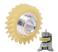 Replacement Worm Gear - Metal PP 3.65 cm 9.3 mm | Spare Part 'Gear' Gear Screw Without End of the Mixer | Worm Gear Mixture