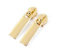 Replacement Zipper Pulls, Zipper Pulls 80Pcs Multicolor Multiple Sizes Nylon Zippers Bag Clothes Backpack DIY Sewing(LightGold,No5)