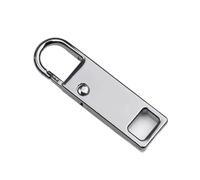Replacement Zipper Pulls, Zipper Pulls Slider 30pcs Metal Removable Universal for Bags Multicolor(Grey)