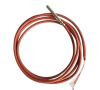 Replacements 2X 2 Wire PT1000 Temperature Sensor Thermistor Silicone Gel Coated 1.5Meters Probe 45Mm X 5Mm -50-180 Centigrade Rtds