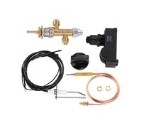 Replacements 7pcs/kit Flame Failure Safety Control Valve fit Low Pressure LPG Propane Gas Fireplace Fire Pit Igniter Assembly Grill Heater